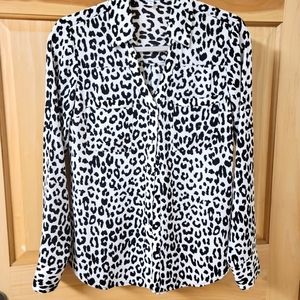 Express print blouse